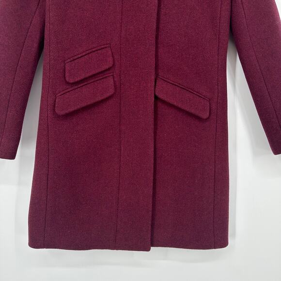 J. Crew Nello Gori Cocoon Coat in Italian Stadium Cloth Wool Blend Jacket - Picture 7 of 14